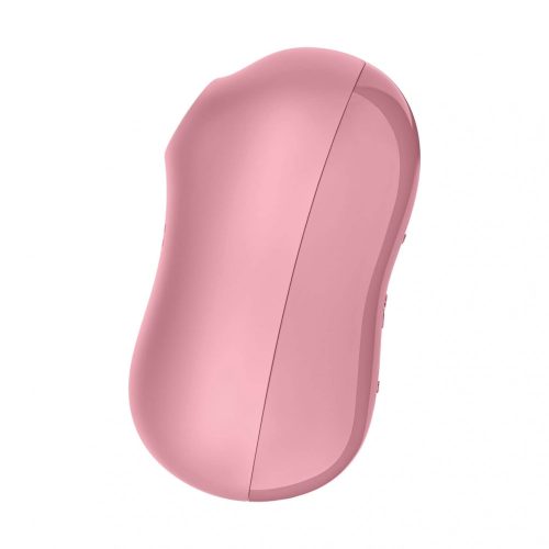 Satisfyer Cotton Candy - akkus, léghullámos csiklóvibrátor (korall)
