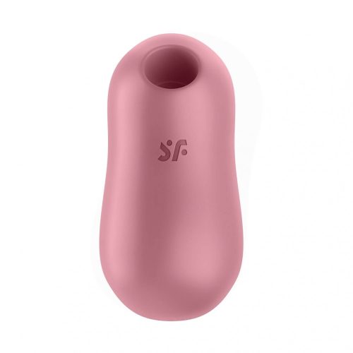 Satisfyer Cotton Candy - akkus, léghullámos csiklóvibrátor (korall)