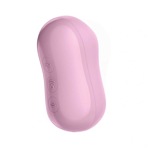 Satisfyer Cotton Candy - akkus, léghullámos csiklóvibrátor (lila)