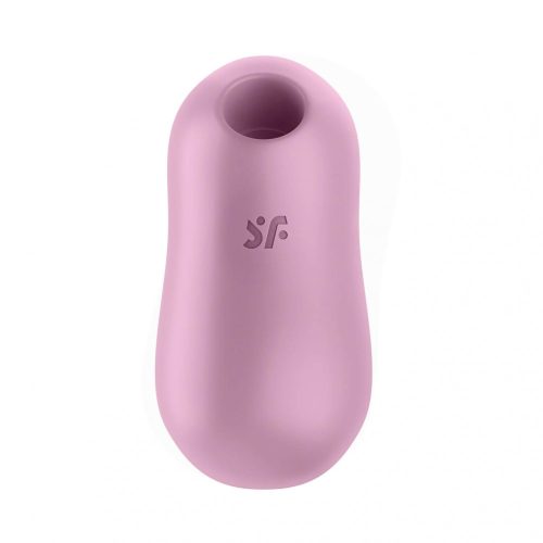Satisfyer Cotton Candy - akkus, léghullámos csiklóvibrátor (lila)