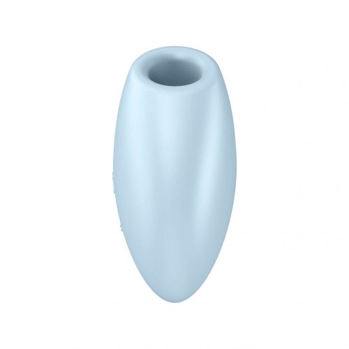 Satisfyer Cutie Heart - akkus, léghullámos csiklóvibrátor (kék)