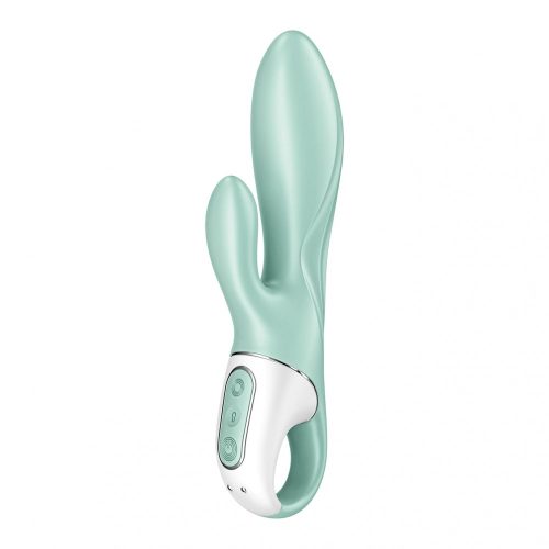 Satisfyer Air Pump Bunny 5 - okos, akkus pumpálható vibrátor (menta)