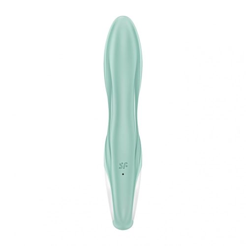 Satisfyer Air Pump Bunny 5 - okos, akkus pumpálható vibrátor (menta)