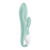 Satisfyer Air Pump Bunny 5 - okos, akkus pumpálható vibrátor (menta)