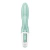 Satisfyer Air Pump Bunny 5 - okos, akkus pumpálható vibrátor (menta)