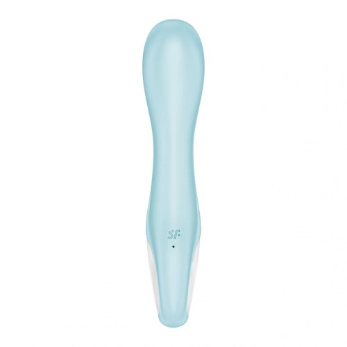 Satisfyer Air Pump Vibrator 5 - okos, akkus pumpálható vibrátor (kék)