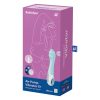 Satisfyer Air Pump Vibrator 5 - okos, akkus pumpálható vibrátor (kék)