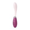 Satisfyer G-Spot Flex 3 - akkus G-pont vibrátor (pink-bordó)