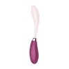 Satisfyer G-Spot Flex 3 - akkus G-pont vibrátor (pink-bordó)