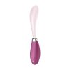 Satisfyer G-Spot Flex 3 - akkus G-pont vibrátor (pink-bordó)