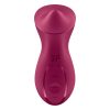 Satisfyer Exciterrr - forgó gyöngyös csiklóvibrátor (piros)