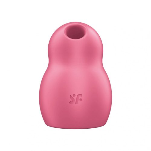 Satisfyer Pro To Go 1 - akkus, léghullámos csiklóizgató vibrátor (piros)