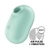 Satisfyer Pro To Go 2 - akkus, léghullámos csiklóizgató vibrátor (menta)