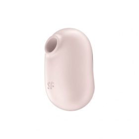   Satisfyer Pro To Go 2 - akkus, léghullámos csiklóizgató vibrátor (bézs)