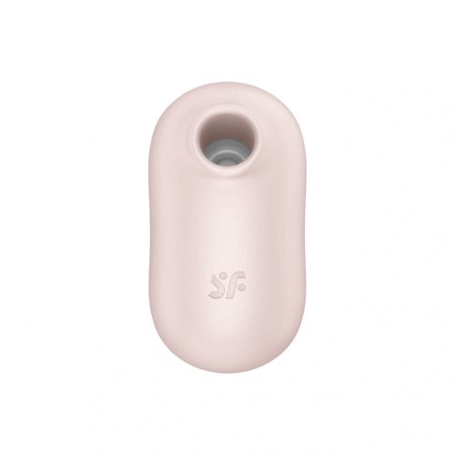Satisfyer Pro To Go 2 - akkus, léghullámos csiklóizgató vibrátor (bézs)