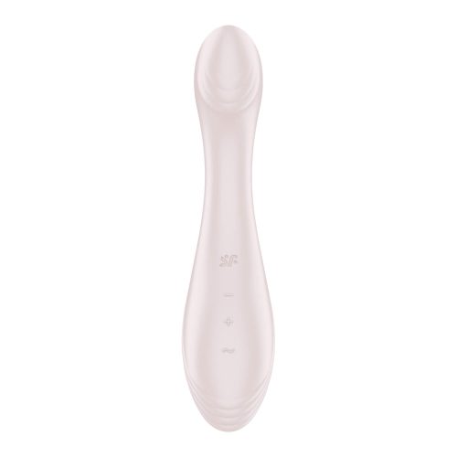 Satisfyer G-Force - akkus, vízálló G-pont vibrátor (bézs)