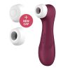 Satisfyer Pro 2 Gen3 - okos, akkus, léghullámos csiklóizgató vibrátor (bordó)