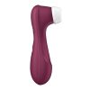 Satisfyer Pro 2 Gen3 - okos, akkus, léghullámos csiklóizgató vibrátor (bordó)