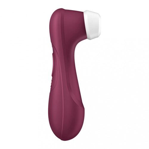 Satisfyer Pro 2 Gen3 - akkus, léghullámos csiklóizgató (bordó)