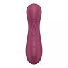 Satisfyer Pro 2 Gen3 - akkus, léghullámos csiklóizgató (bordó)