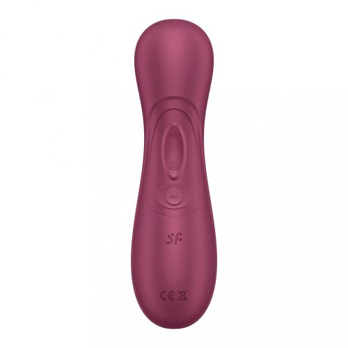 Satisfyer Pro 2 Gen3 - akkus, léghullámos csiklóizgató (bordó)