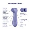 Satisfyer Pro 2 Gen3 - akkus, léghullámos csiklóizgató (lila)