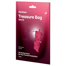 Satisfyer Treasure Bag M - tároló táska - közepes (pink)