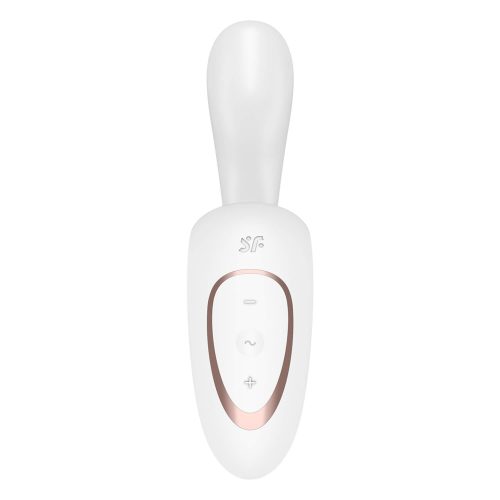 Satisfyer G for Goddess 1 - akkus csikló- és G-pont vibrátor (fehér)