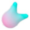 Satisfyer Mermaid Vibes - léghullámos csiklóizgató (menta-pink)