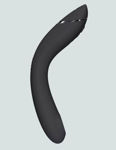 Womanizer OG - akkus, vízálló 2in1 léghullámos G-pont vibrátor (fekete)