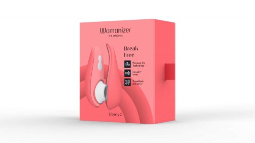 Womanizer Liberty 2 - akkus léghullámos csiklóizgató (pink)