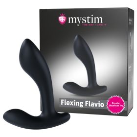Mystim Flexing Favo - elektro prosztata vibrátor (fekete)