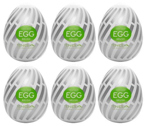 TENGA Egg Brush - maszturbációs tojás (6db)