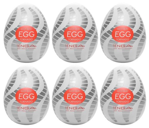 TENGA Egg Tornado - maszturbációs tojás (6db)