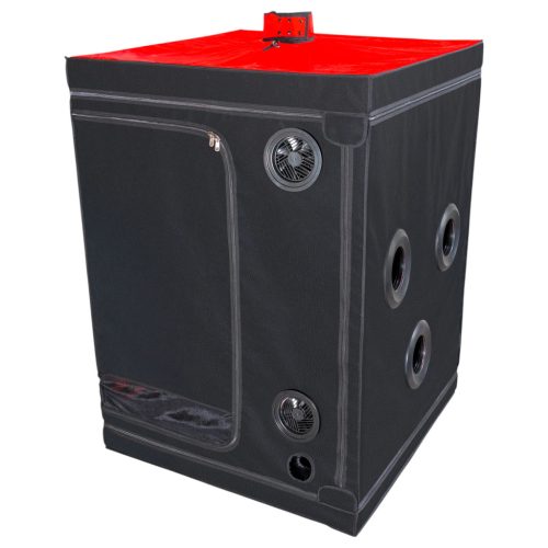 Secretdome - BDSM szex kabin nyílásokkal (fekete)