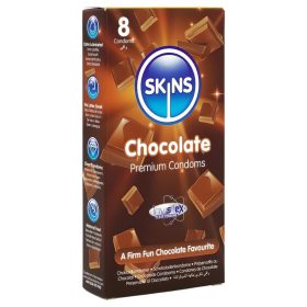 Skins - csokis óvszer (8db)