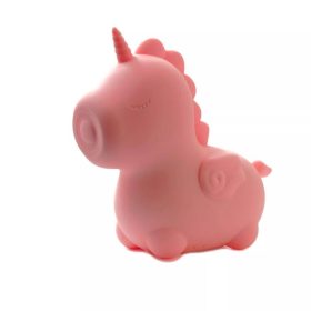   Unihorn Heart Throb - akkus, vízálló csiklóizgató (piros)