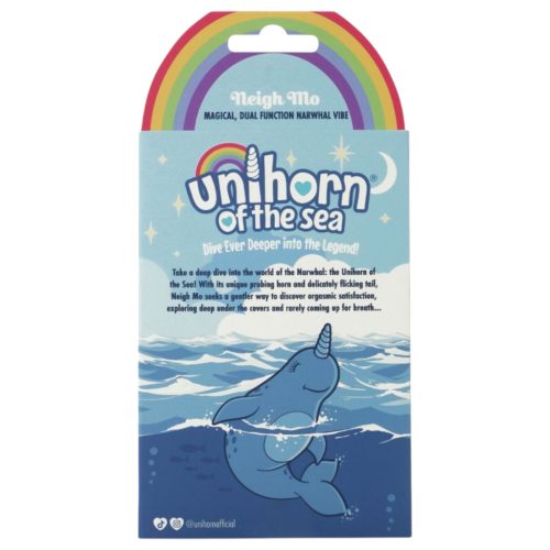 Unihorn Of The Sea - akkus unikornis csiklóizgató (kék)