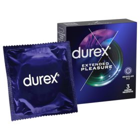 Durex Extended Pleasure - óvszer - 56mm (3db)