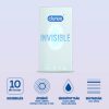 Durex Invisible Extra Sensitive - vékony, extra szenzitív óvszer (10db) -