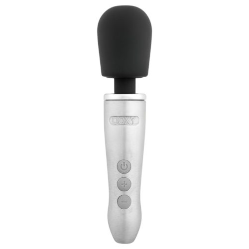 Doxy Go - masszírozó vibrátor (ezüst)