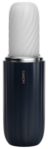 Svakom Alex Neo 2 - okos, akkus, fel-le mozgó maszturbátor (kék)