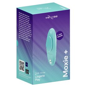   We-Vibe Moxie+ - akkus, rádiós, okos csiklóvibrátor (türkiz)