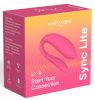 We-Vibe Sync Lite - okos, akkus, rádiós párvibrátor (pink)