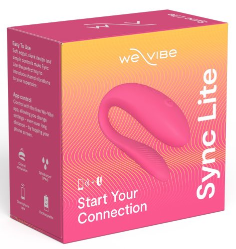 We-Vibe Sync Lite - okos, akkus, rádiós párvibrátor (pink)