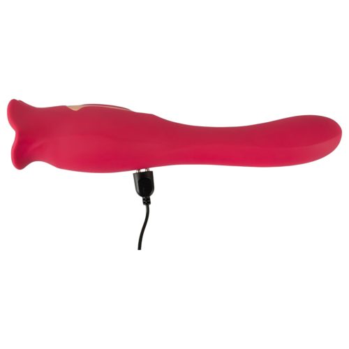 You2Toys - 2in1 nyelves vibrátor (pink)