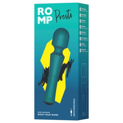 ROMP Presto - masszírozó vibrátor (zöld)