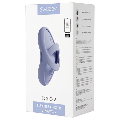 Svakom Echo 2 - okos ujjvibrátor (lila)