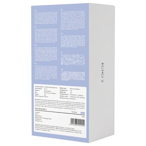 Svakom Echo 2 - okos ujjvibrátor (lila)