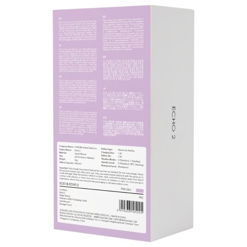 Svakom Echo 2 - okos ujjvibrátor (pink)